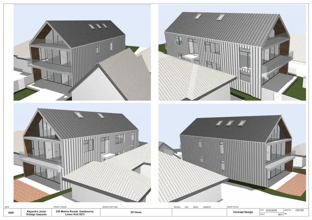 Approved building consent – Eastbourne, Lower Hutt